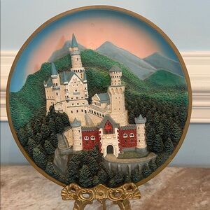Decorative Lenox Castle Wall Plate